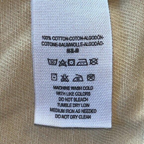 FREE PEOPLE BUTTER YELLOW DISTRESSED JEAN STYLE TRUCKER JACKET - SIZE 10 - Picture 11 of 12